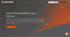 Desktop Screenshot of factioninc.com